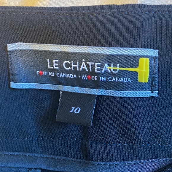 Le Chateau black dress pants - Picture 6 of 6